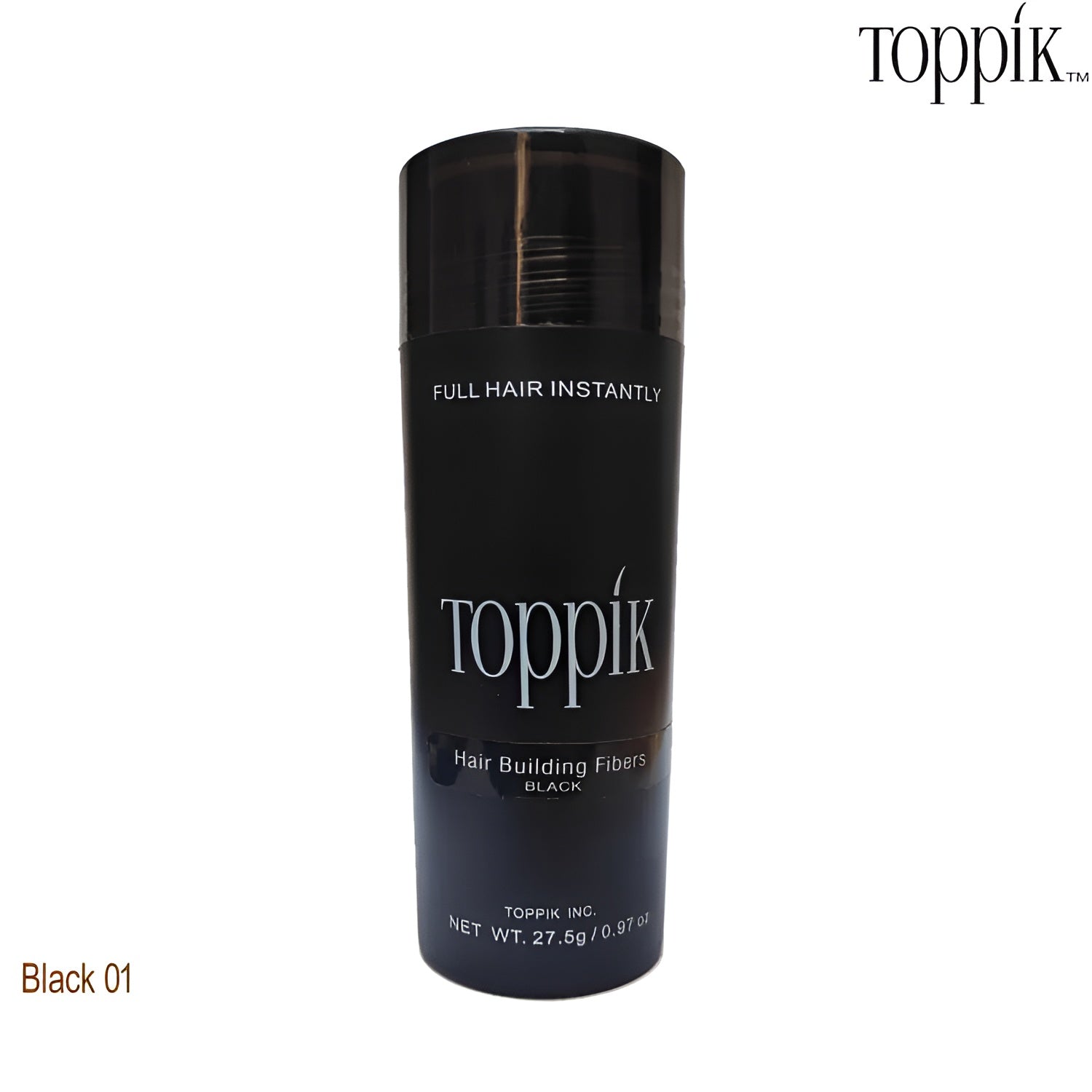 Toppik Hair Building Fiber (27g) + Spray Applicator ( Black & Dark Brown Colors )