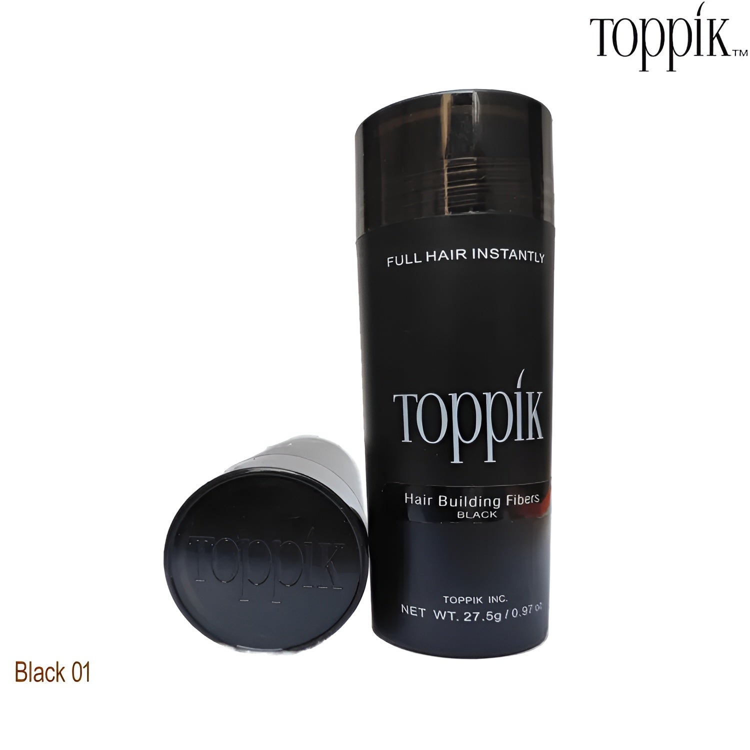 Toppik Hair Building Fiber (27g) + Spray Applicator ( Black & Dark Brown Colors )